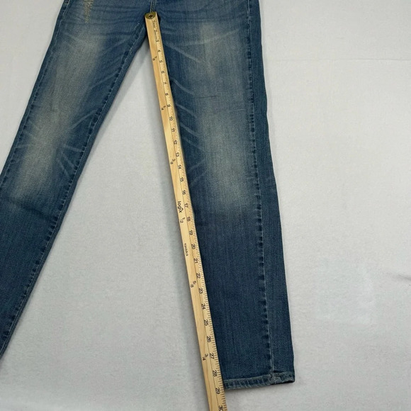 MNG Mango Arizona Skinny Jeans Womens Size 8 Medium Blue Mid Rise - Picture 10 of 16